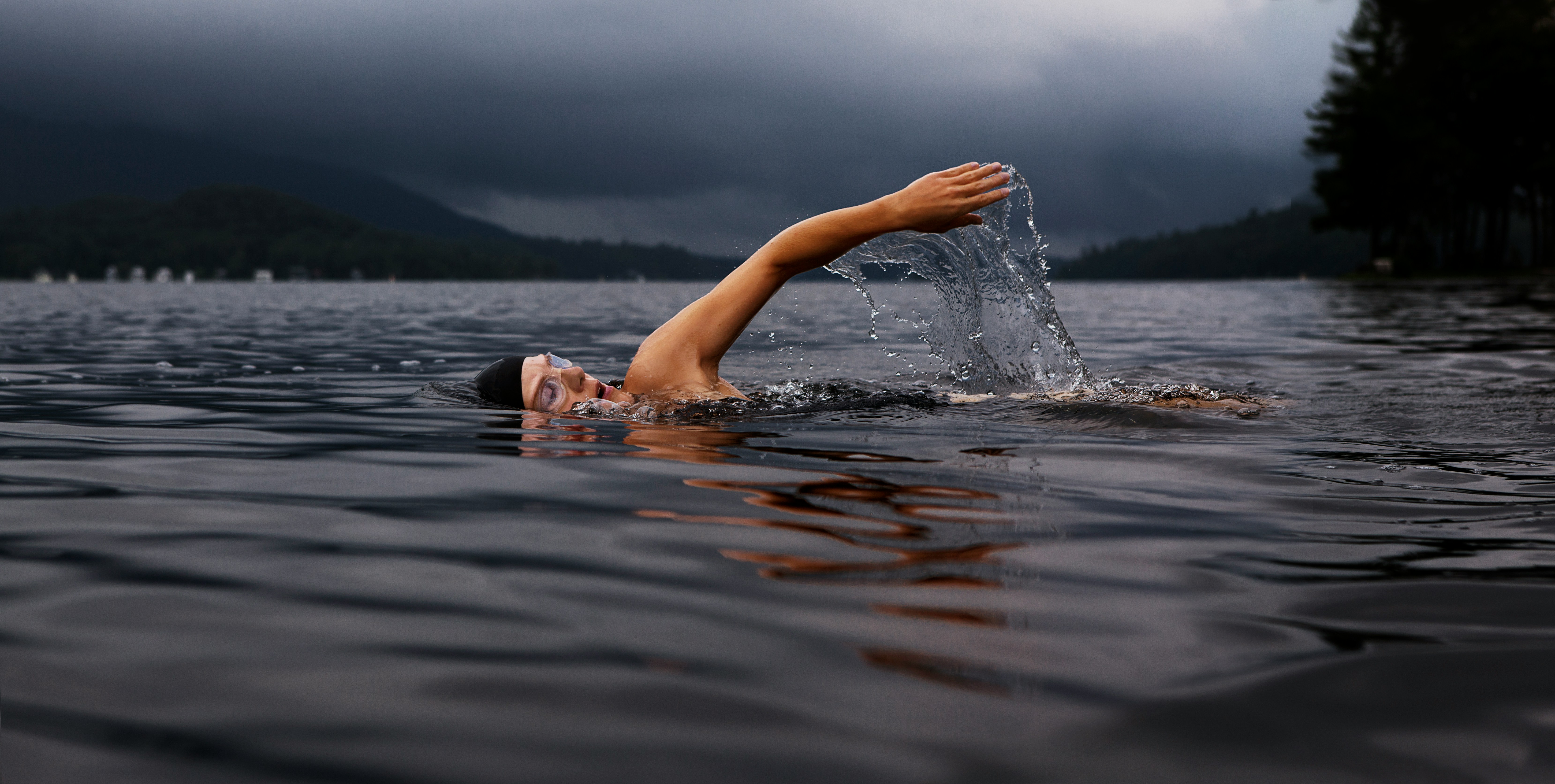 Schwimmen in der Eifel